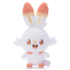 TAKARA TOMY A.R.T.S pokepeace珠鍊絨毛吊飾, 1入, 炎兔兒 多色, 42cm