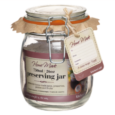 KitchenCraft 扣式密封玻璃罐 750ml 保鮮 食材儲存罐, 1個