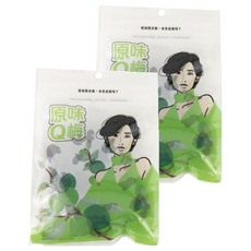 水里鄉農會 旅行隨手包 原味Q梅, 水里手採青梅, 古法醃漬, 口感軟Q彈牙, 酸甜適中, 100g, 2包