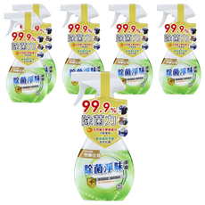 依必朗 除菌淨味噴霧, 99.9%除菌力 天然柚子萃取分解異味, 陽光棉柔, 300ml, 6瓶