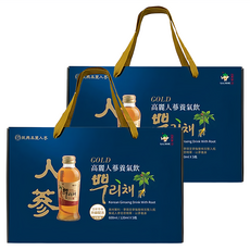 EBICHE 高麗人蔘養氣飲5瓶禮盒, 600ml, 2盒