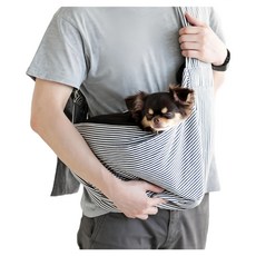 mh 家居 寵物背巾 寵物外出必備 舒適透氣 安全防掙脫, S, 線條, 1個