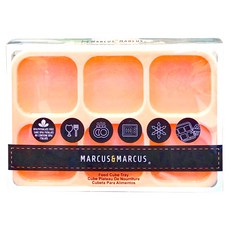 MARCUS&MARCUS 造型矽膠副食品分裝保存盒 Set, 食品級矽膠, 不含雙酚A, 60ml, 黃色, 1組