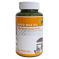 山仁 木蠟油 冷杉綠 250ml 木器塗料 環保無毒 DIY木工家具保養 護木油, 1罐