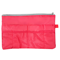 E.City 手提加厚大容量收納包中包 紅色