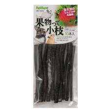 PetBest 早川小動物磨牙蘋果枝 10支入 天然蘋果木 幫助消化, 1包