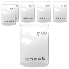 免抽氣按壓式真空立體收納袋 小款(70 x 50 x 32cm), 6個, 1組