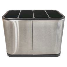 Polywise 翰庭 不鏽鋼餐具瀝水架 400g, 4格, BI-6110, 1個