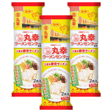 Sanpo 三寶 久留米丸幸拉麵中心監修棒狀豚骨風味拉麵 2人份, 3組