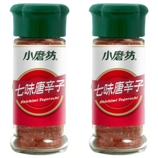 小磨坊 七味唐辛子, 25g, 2瓶