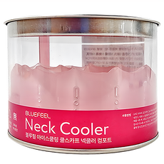 BLUEFEEL 冰心涼感脖圍 輕盈版 90克 舒適耐用 防爆無毒 適用於兒童, 粉色, 1條