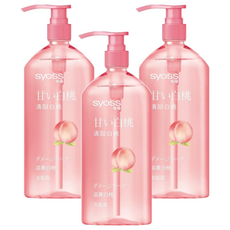 syoss 絲蘊 滋養白桃洗髮露 含天然植物成分 保水香氛配方, 420ml, 3瓶