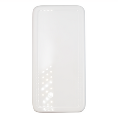 懶角落 帶隔板收納盒 矮款 白色, 26 x 13 x 7.5cm, 1個