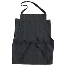 KAI 貝印 圍裙 DB-2209 黑色 料理 烘焙 防油污 防噴濺 可擦手 口袋設計, 1件