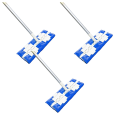 7Nice 夾板拖, 鋁合金材質, 超細纖維布, 乾濕兩用, 40 x 13 x 134cm, 3個