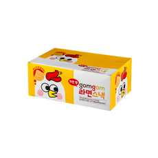 gomgom 點心拉麵 30包 Set, 750g, 1盒