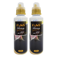 第一石鹼 FUNS Luxury奢華衣物柔軟精 (玫瑰麝香), 600ml, 2瓶