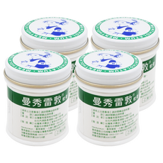 MENTHOLATUM 曼秀雷敦 軟膏, 4罐, 75g