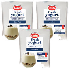 EasiYo 希臘優格粉 原味低脂, 170g, 1包, 3包