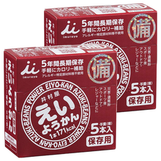 imuraya 井村屋 防災用 紅豆羊羹, 5年長期保存, 300g, 2盒