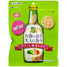 龜田製菓 海老芥末脆餅, 85g, 1包