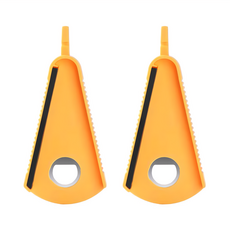 理享家 扇形擰蓋多功能防滑開罐器 2入組, 1組, 單一顏色