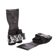 Lexports Fitness 勵動風潮 專業重訓健身 皮革拉力帶(PRO & FIT), PRO S/M, 雷電銀, 1雙