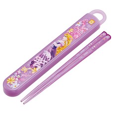 Skater 銀離子兒童筷子含收納盒, 收納盒(195 x 27 x 15mm) + 筷子(165mm), 樂佩公主, 1組