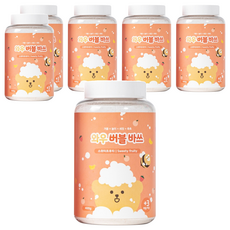 Aguard 泡泡入浴粉 甜蜜果香 1罐, 6罐, 400g