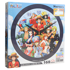 Nursery 時鐘拼圖, 168片, 海賊王新世界1, 1盒