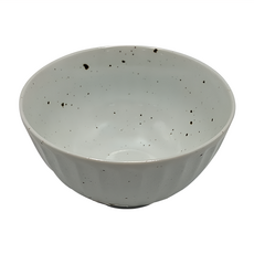 佐和陶瓷 飯碗 日本製 14 x 7.5公分 550ml, 白點紋, 1個