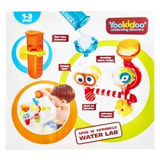 Yookidoo 大眼瀑布透視組 戲水玩具, 多種顏色, 1組