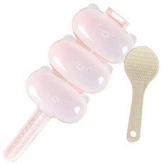 搖搖飯糰模具 飯糰/肉丸製作, 顏色隨機, 2個