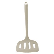 SiliPot 鉑金矽膠寬版鍋鏟 耐高溫不傷鍋 一體成型設計 輕鬆翻炒 廚房必備, 燕麥奶, 1支