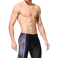 Summer Love 夏之戀 男七分泳褲, M, 黑色