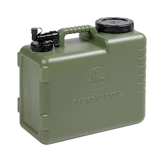 CAPTAIN STAG 鹿牌 日本製橄欖綠便攜水箱/水壺 20L, 1個
