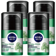 NIVEA 妮維雅 MEN 男士積雪草B5原力修護精華乳，舒緩穩定 修護瑕疵，平滑緊實, 50g, 4瓶