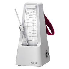 Seiko 精工 機械式節拍器 SPM400W, 白色, 1個