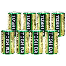 TOSHIBA 東芝 台灣公司貨 環保1號電池, 2顆, 4組