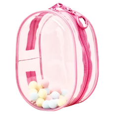 櫻花粉 玩偶防塵收納袋, 1個