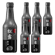 金蘭 松露醬油, 添加法國黑松露, 風味甘甜不膩口, 500ml, 6瓶