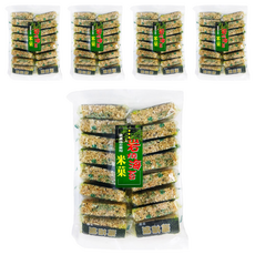 家和 岩燒海苔米果，酥脆可口米製點心, 210g, 5袋
