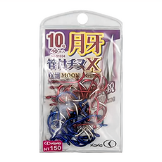 KoNa 柯納 月牙 Moon Point 管付 千又 假餌 10, 40個裝, 1包