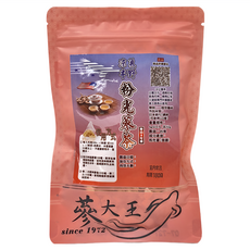 涼氣半野粉光蔘茶包 3D立體茶 5g x 台灣製造, 10個, 1包