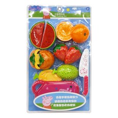 Peppa Pig 粉紅豬小妹 切切樂水果 248g, Multi-color, 1個