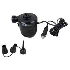 Nuit 努特 車用高磅數電動充氣幫浦/點菸頭打氣幫浦 PSI 1.09 KMP02, 黑色, 1個