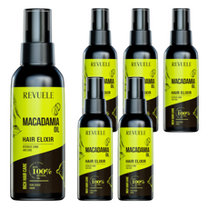 REVUELE 夏威夷果油護色噴霧, 免沖洗, 染後護色, 120ml, 6瓶