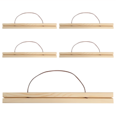 A-ONE 匯旺 實木磁吸式掛畫夾 Set, 51cm, 5個