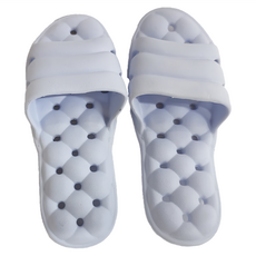 城市漫遊 摺疊拖鞋, 防滑M-藍色, EVA材質, M(25cm)