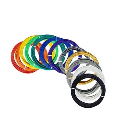 Qpen 低溫 3D筆 PCL 耗材 12色組, 1組, 多色